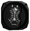 Engine / Rotor Tachometer